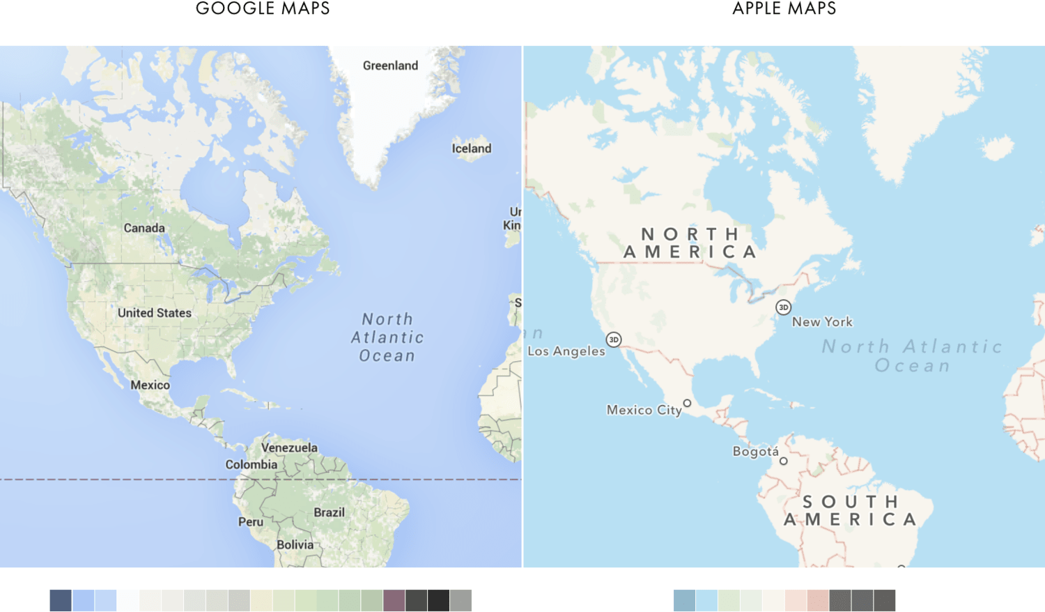 Google Maps Vs Apple Maps Best Choice For Your Mobile Solution   2016 06 06 Map Comparison 