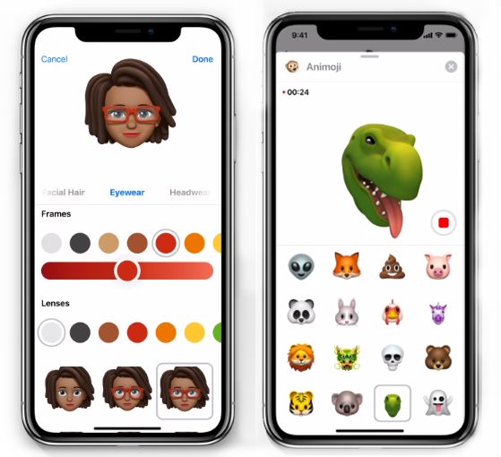 memoji animoji iphone ios 12