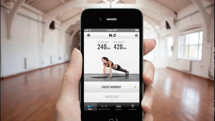 video streaming fitness app